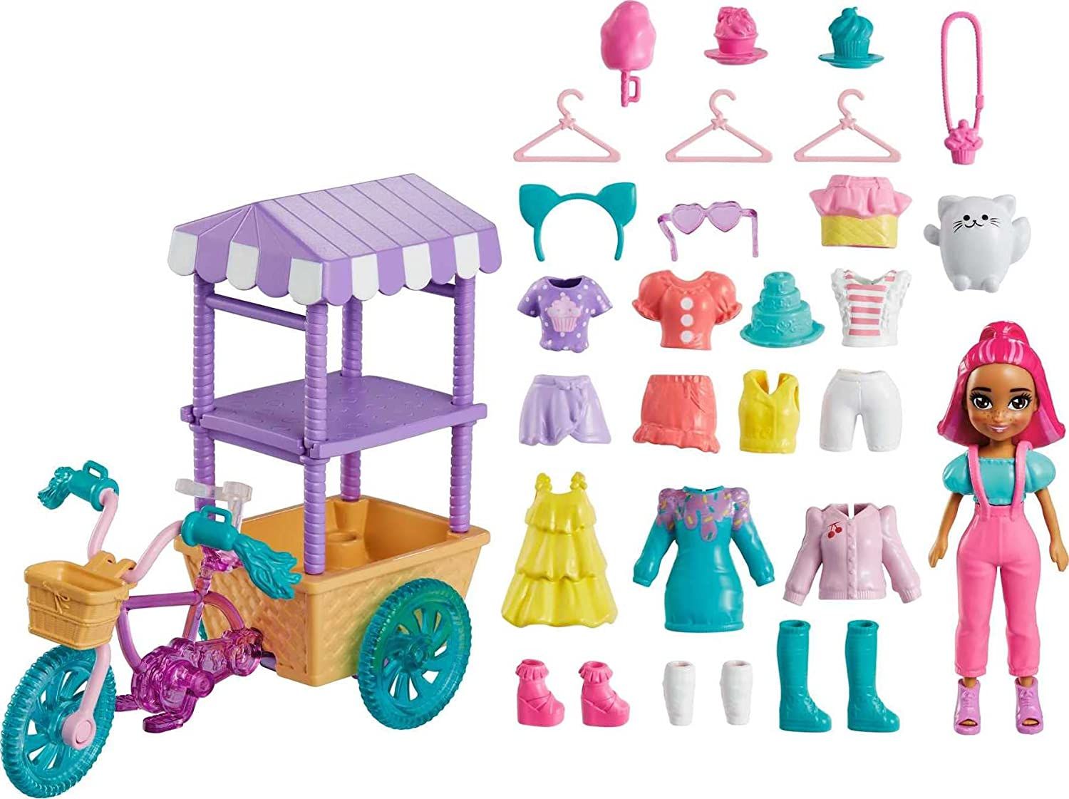 Polly Pocket Carrito de Dulces Sorpresas