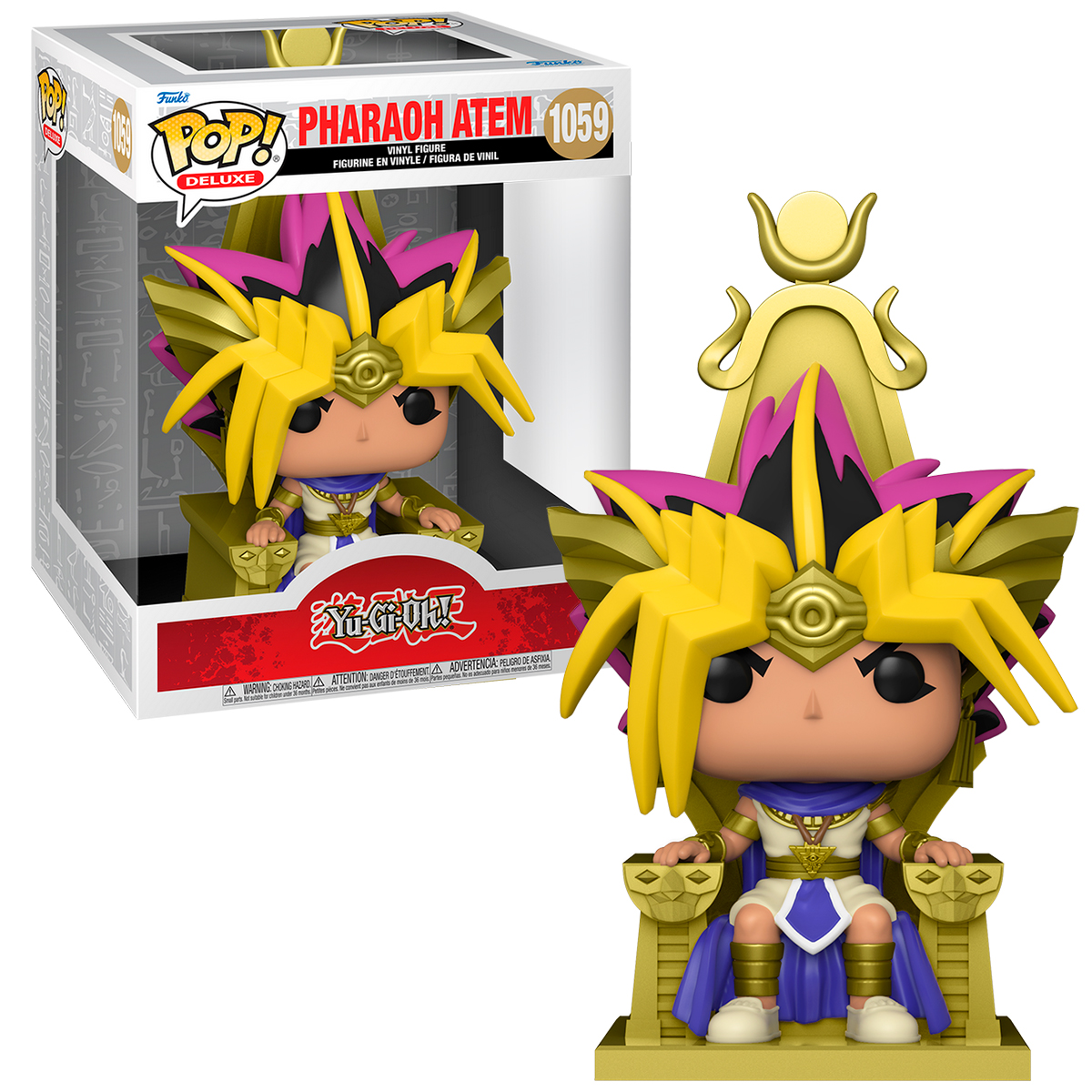 Funko Pop Faraon Atem #1059 Yu Gi Oh 6 Pulgadas Juguete Anime Original