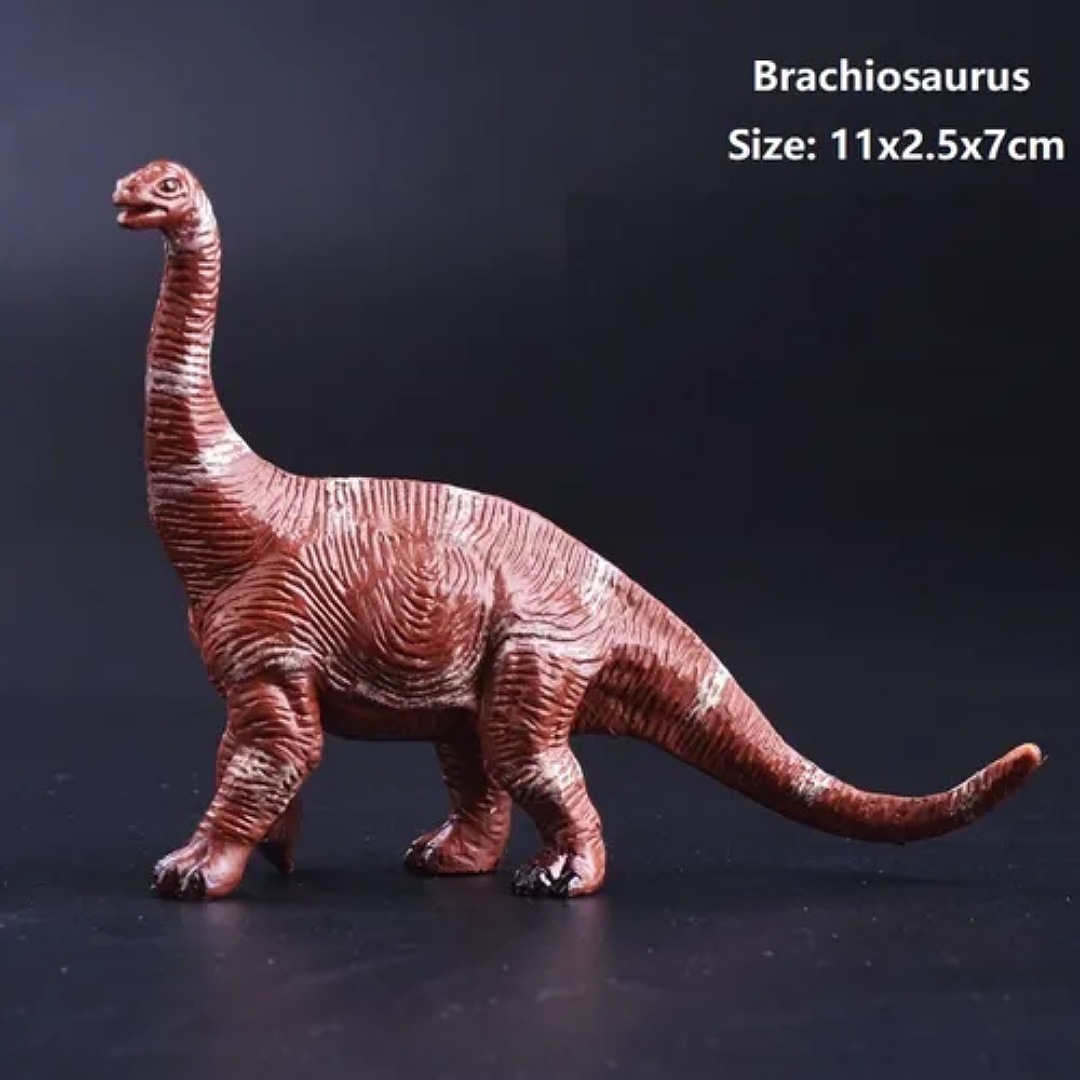 6 Juguetes De Dinosaurios, T-rex Tyrannosaurus, Stegosaurus