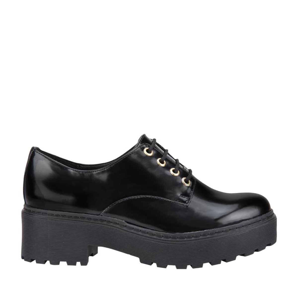 Zapato Escolar Casual Choclo Vi Line Fashion color Negro para Mujer 6816 1052974
