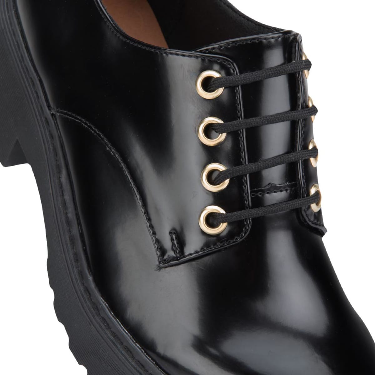 Zapato Escolar Casual Choclo Vi Line Fashion color Negro para Mujer 6816 1052974