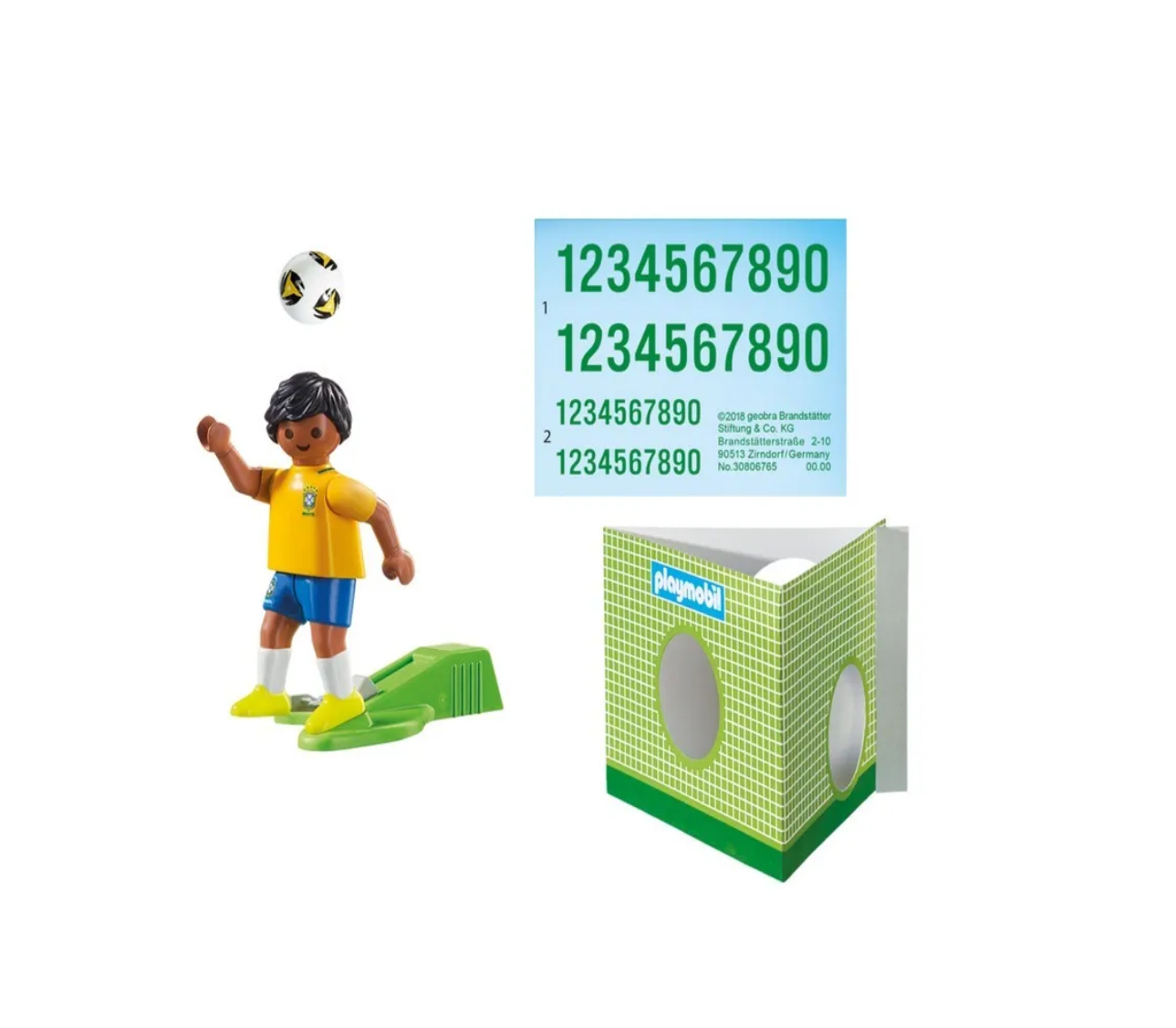 Playmobil 9510 Jugador Soccer Brasil World Cup