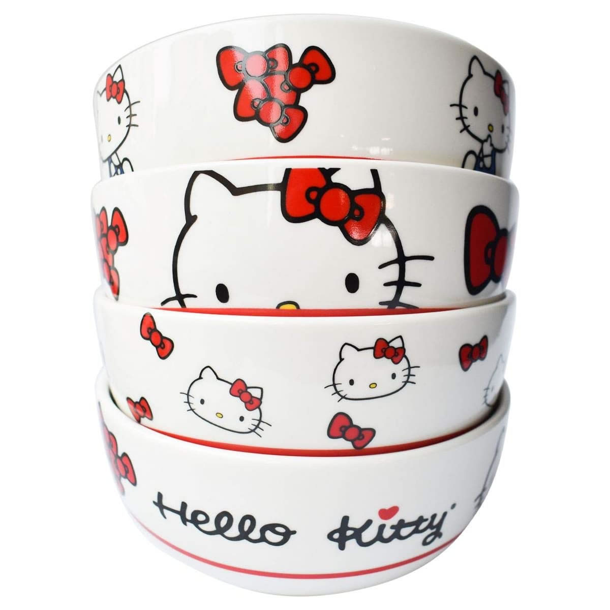 Vajilla de Porcelana Hello Kitty 12 Pz Fun Kids 632740 SMAC