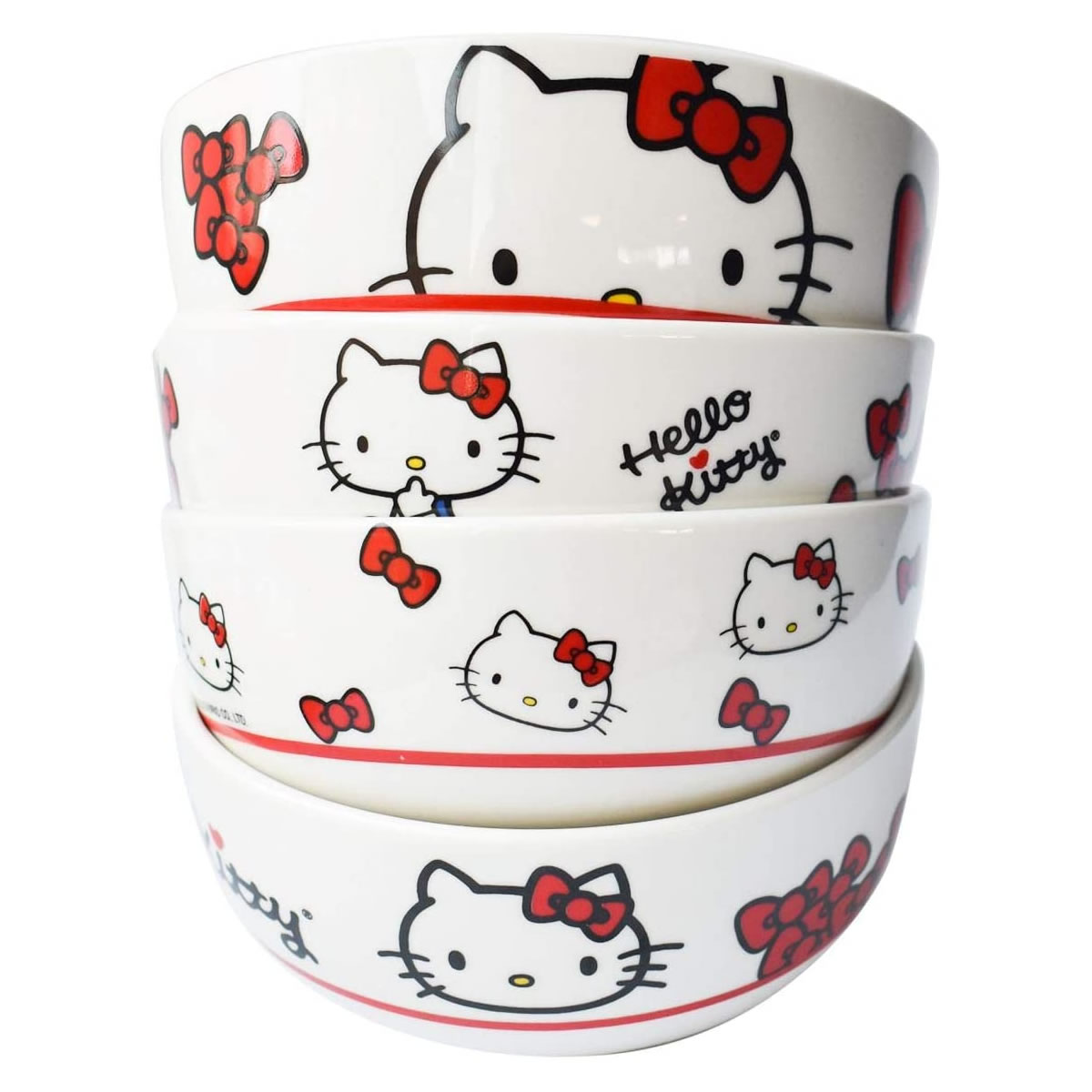 Vajilla de Porcelana Hello Kitty 12 Pz Fun Kids 632740 SMAC