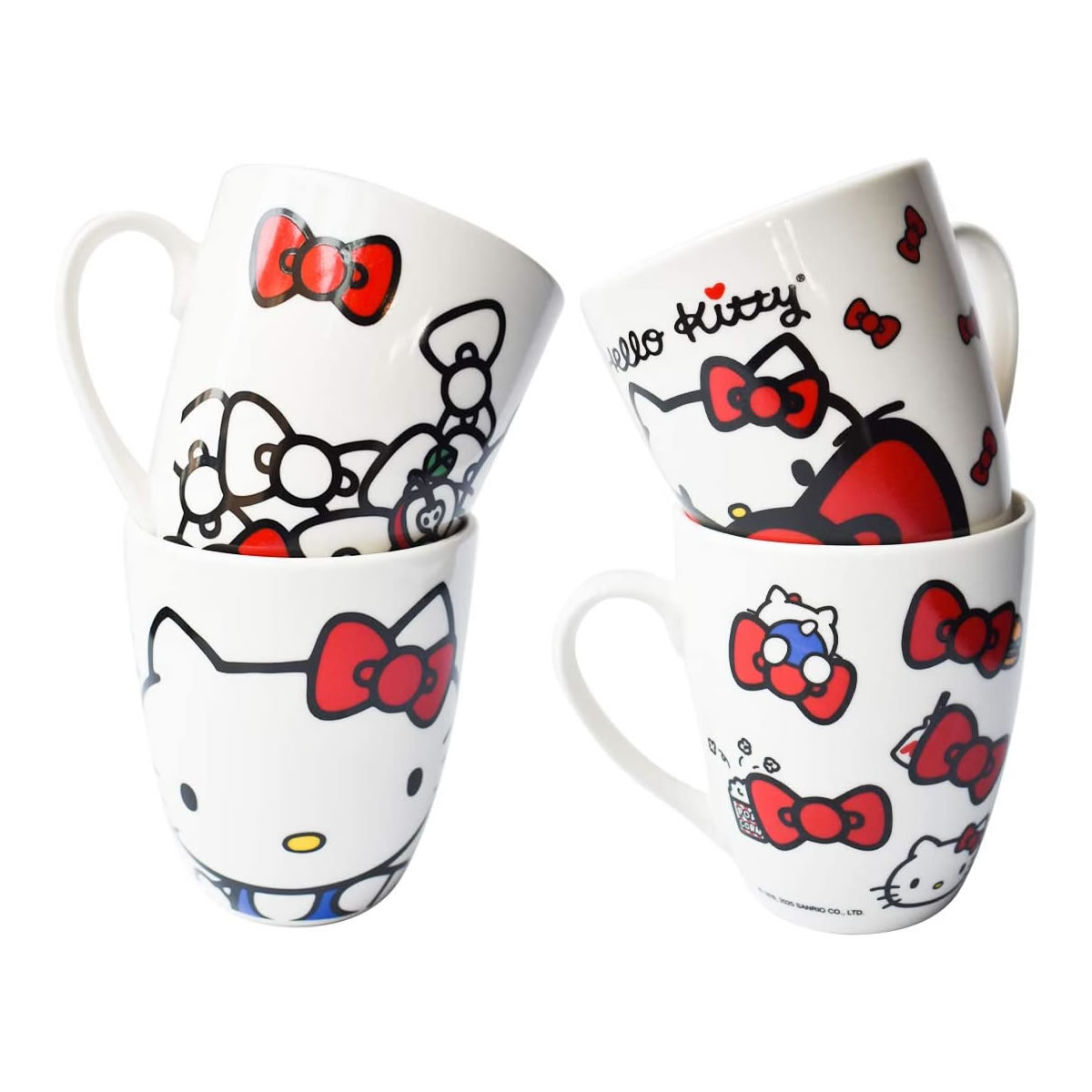 Taza de porcelana Fun Kids™ Hello Kitty con tapa