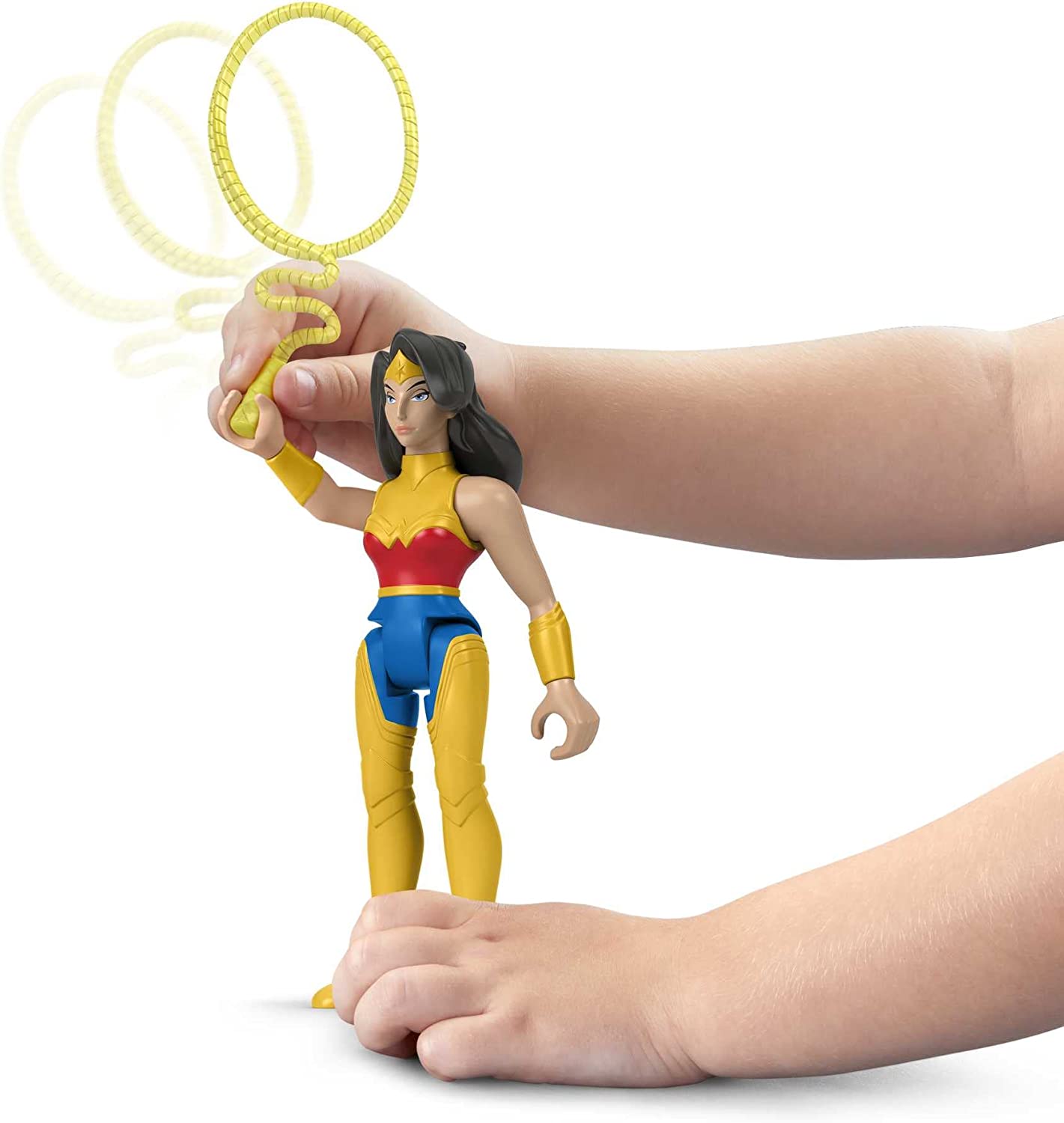 DC Liga de Super Mascotas mujer maravilla y mascota Figuras de juguet