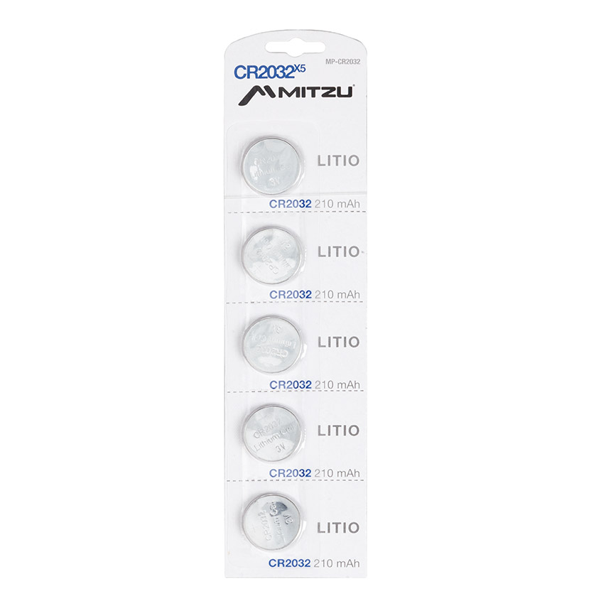 Pilas de botón CR2032, paquete de 5 unidades, compatibles con Apple AirTag  CR2032, etc. Pilas de