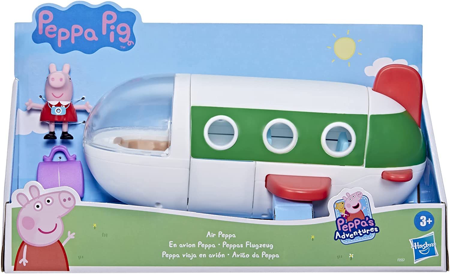 Peppa Pig viaja en avión