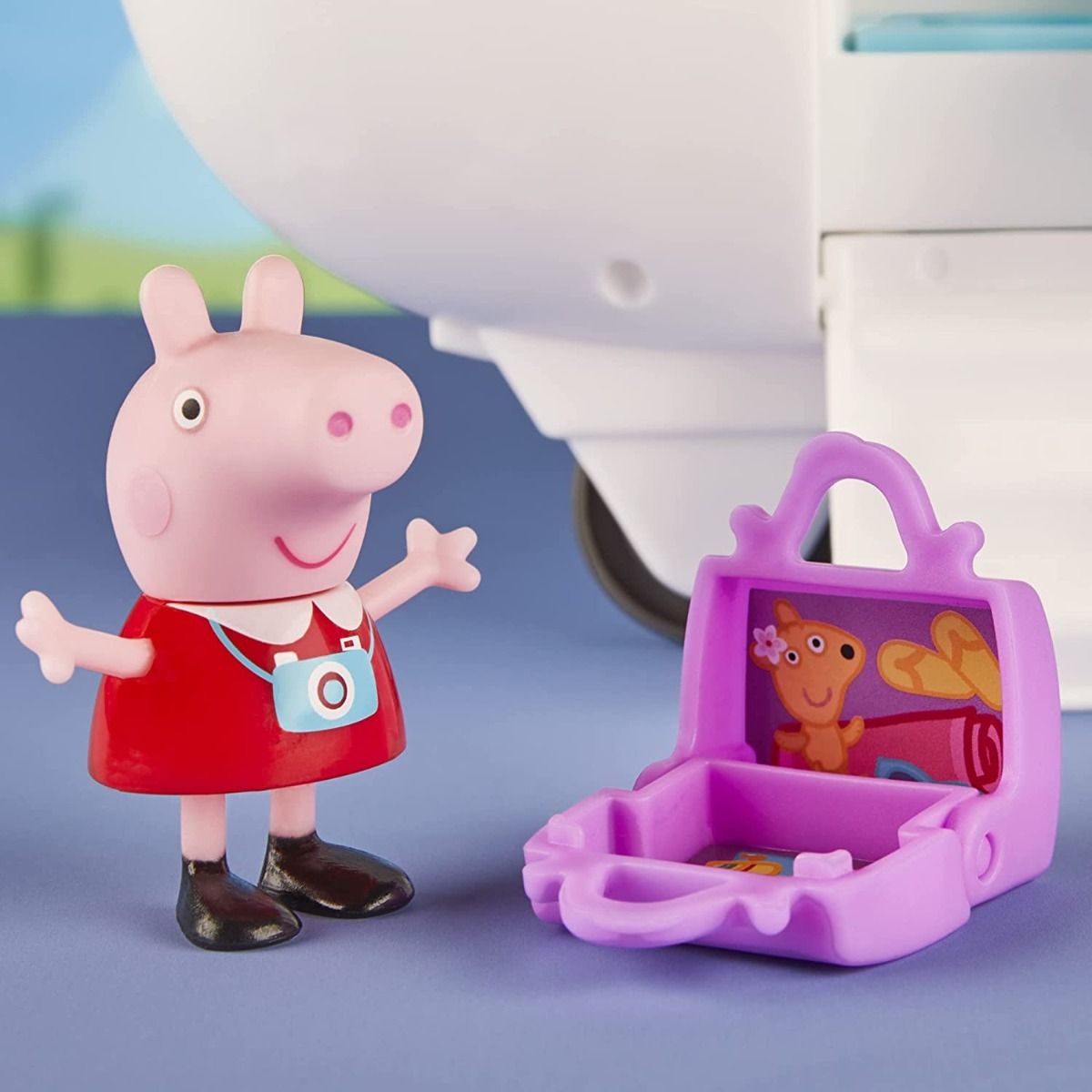 Peppa Pig viaja en avión