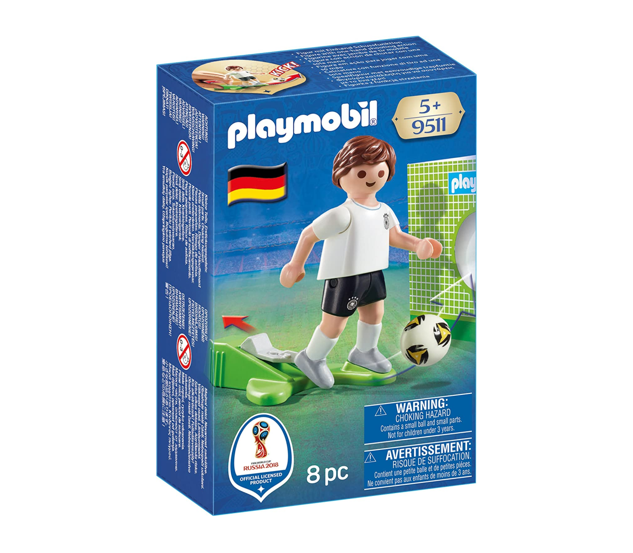 Playmobil 9511 Jugador Fútbol Soccer Alemania World Cup