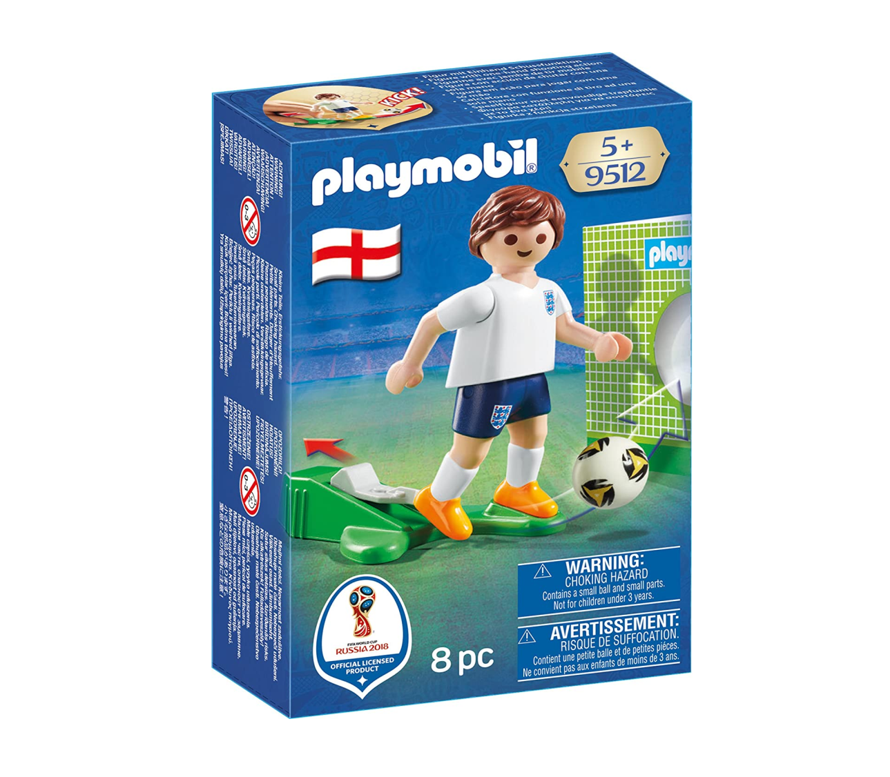 Playmobil 9512 Jugador Soccer Inglaterra World Cup