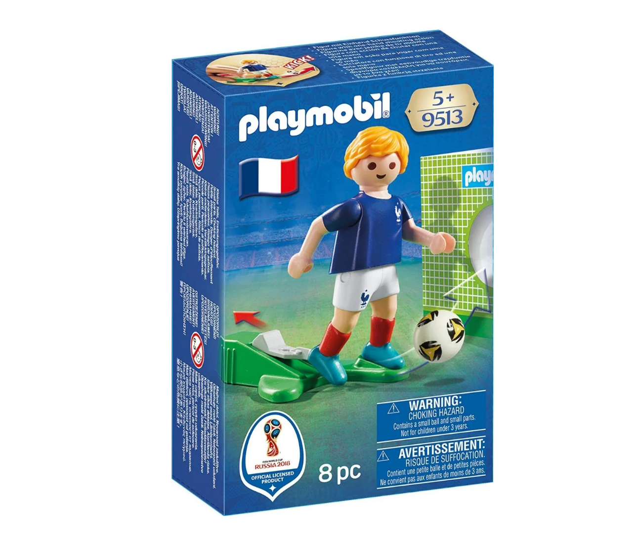Playmobil 9513 Jugador Soccer Francia World Cup