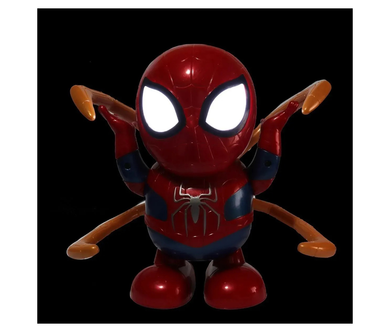 Robot Bailarín Juguete Bailarín Dance Hero Spiderman con Garras Con Luz Y Sonido