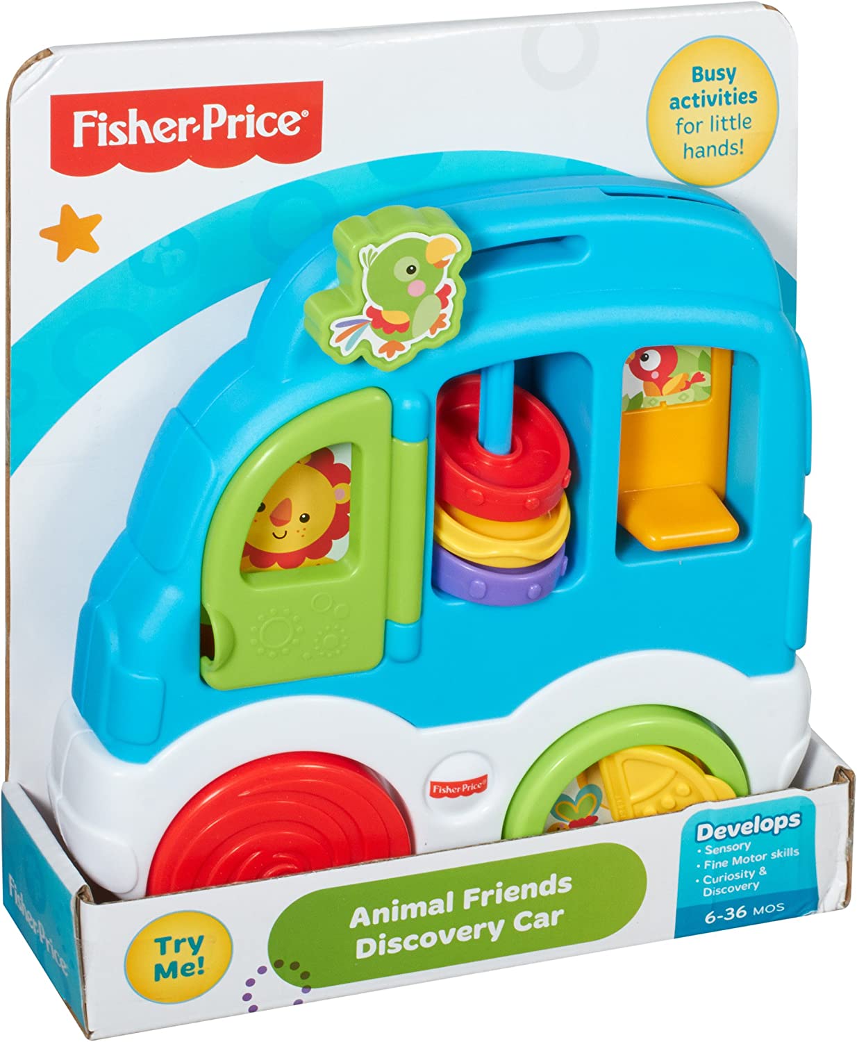  Fisher Price Auto Actividades de Animales