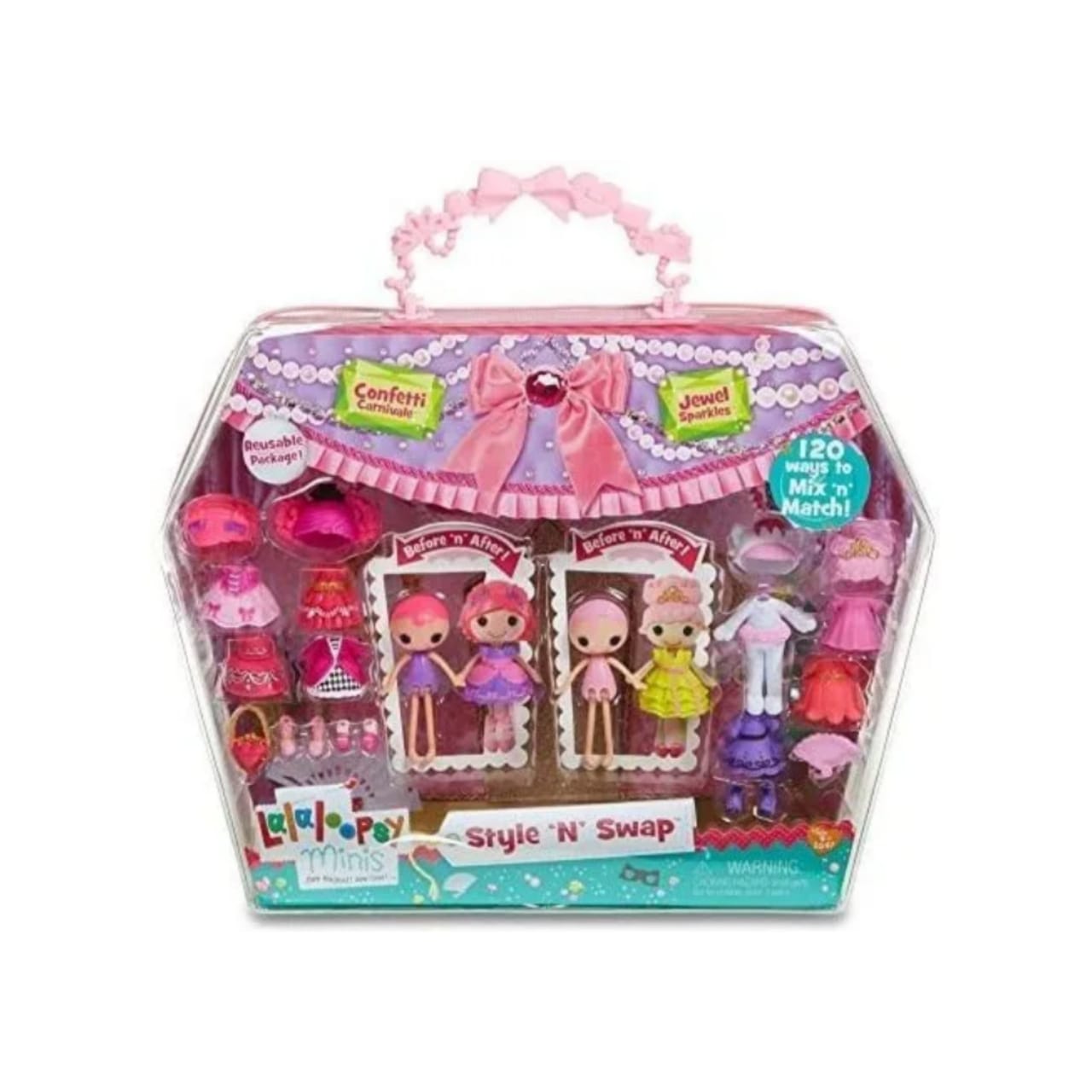 Lalaloopsy Minis Maletin con 2 muñecas y Accesorios