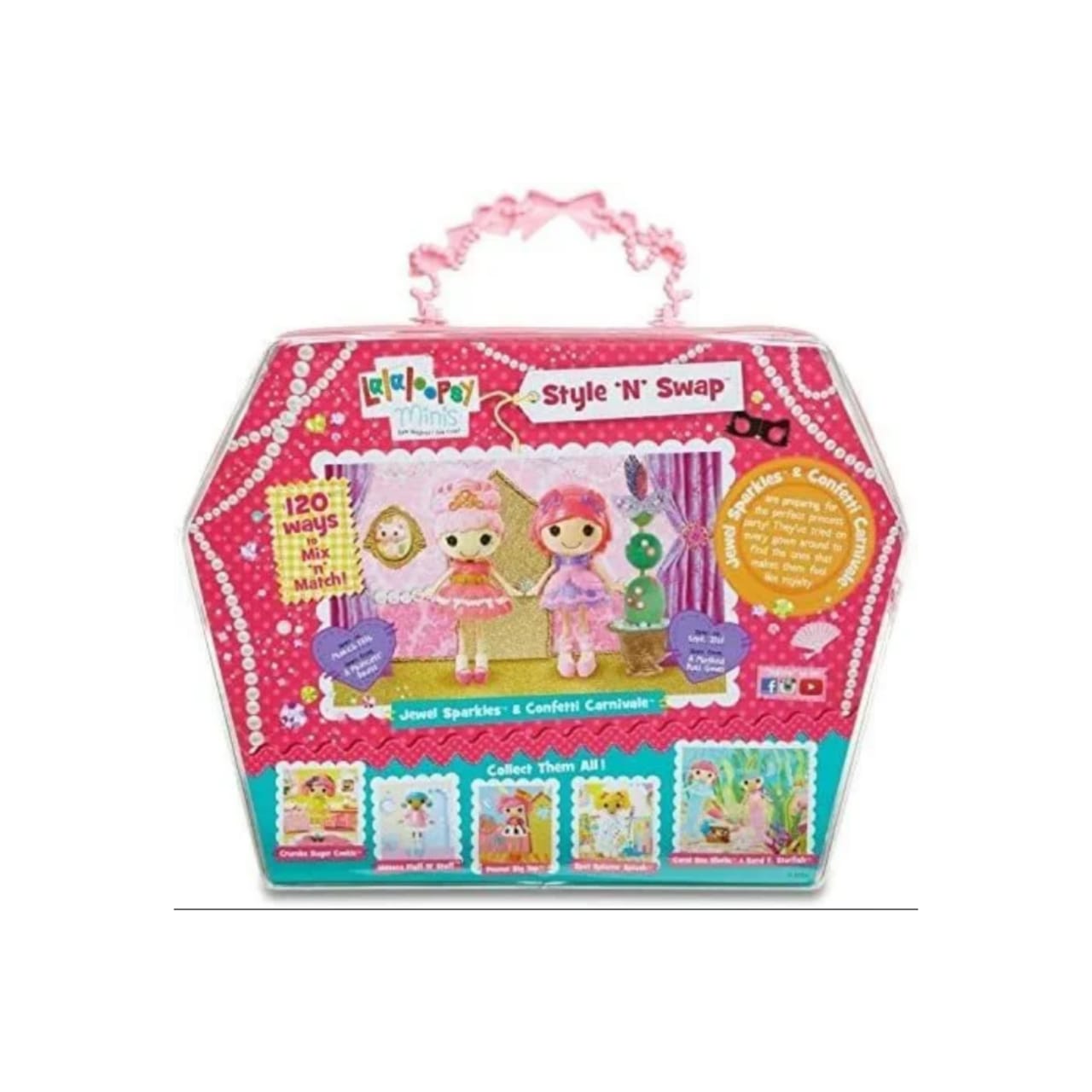 Lalaloopsy Minis Maletin con 2 muñecas y Accesorios