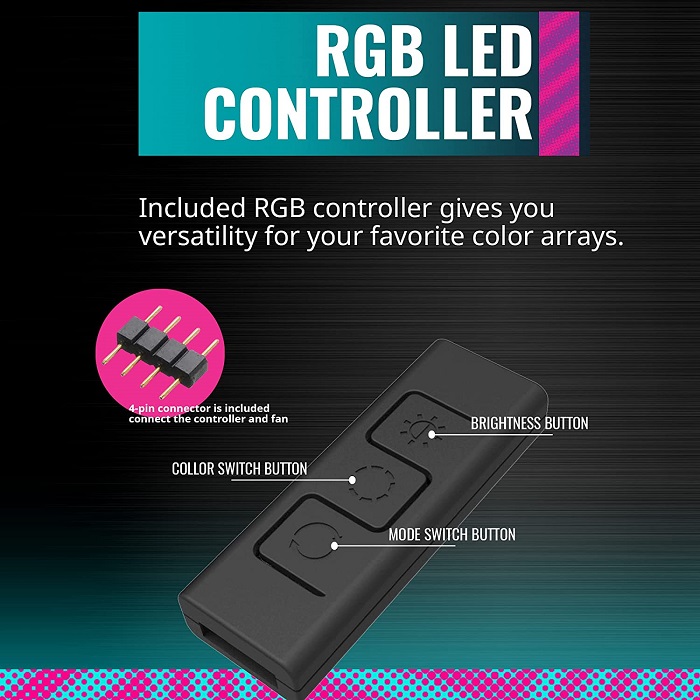 Disipador Ventilador Cooler Master Hyper 212 RGB Black Edition RR-212S-20PC-R2