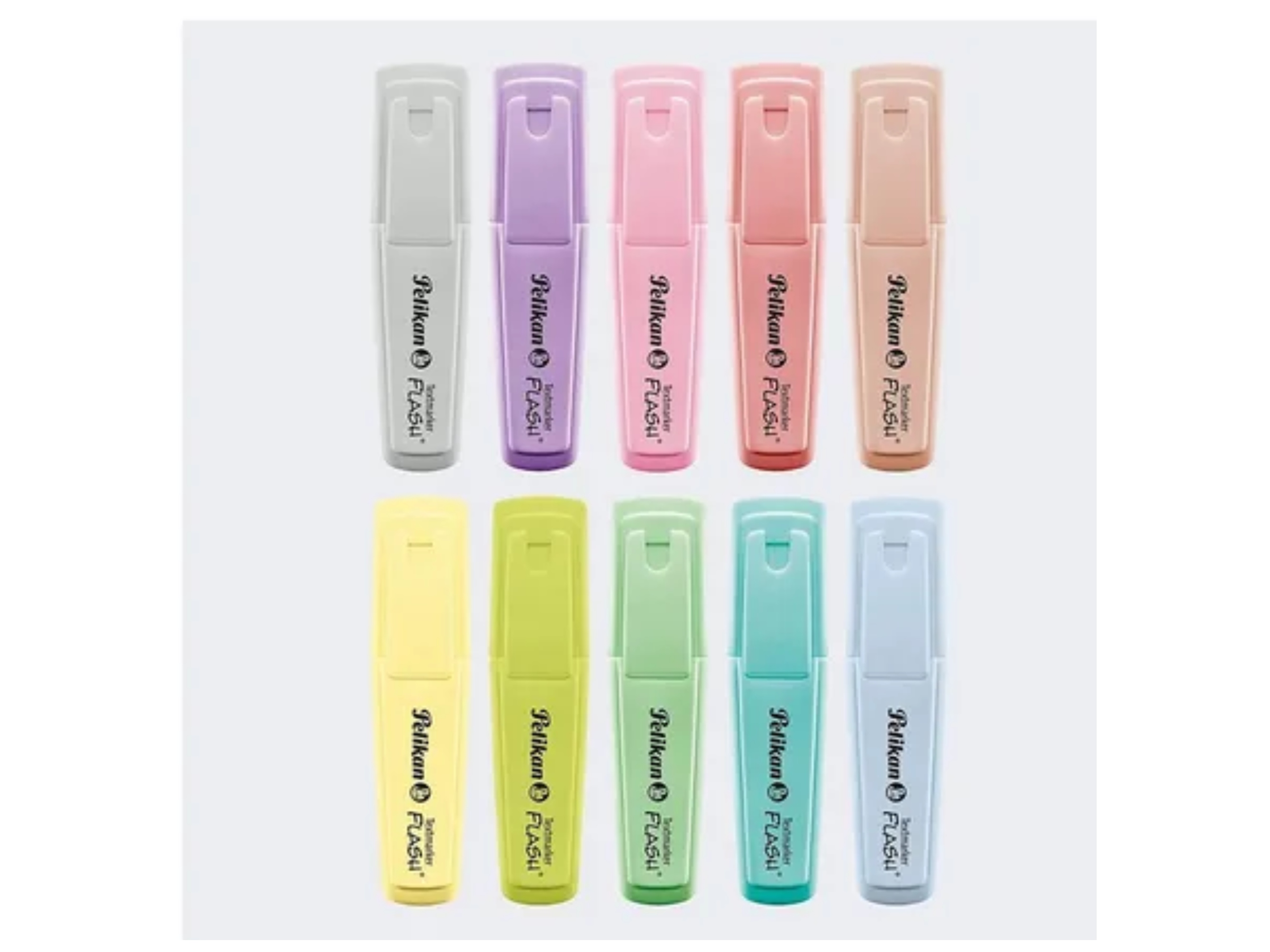 Marcatexto Pelikan Flash Pastel 10 Piezas
