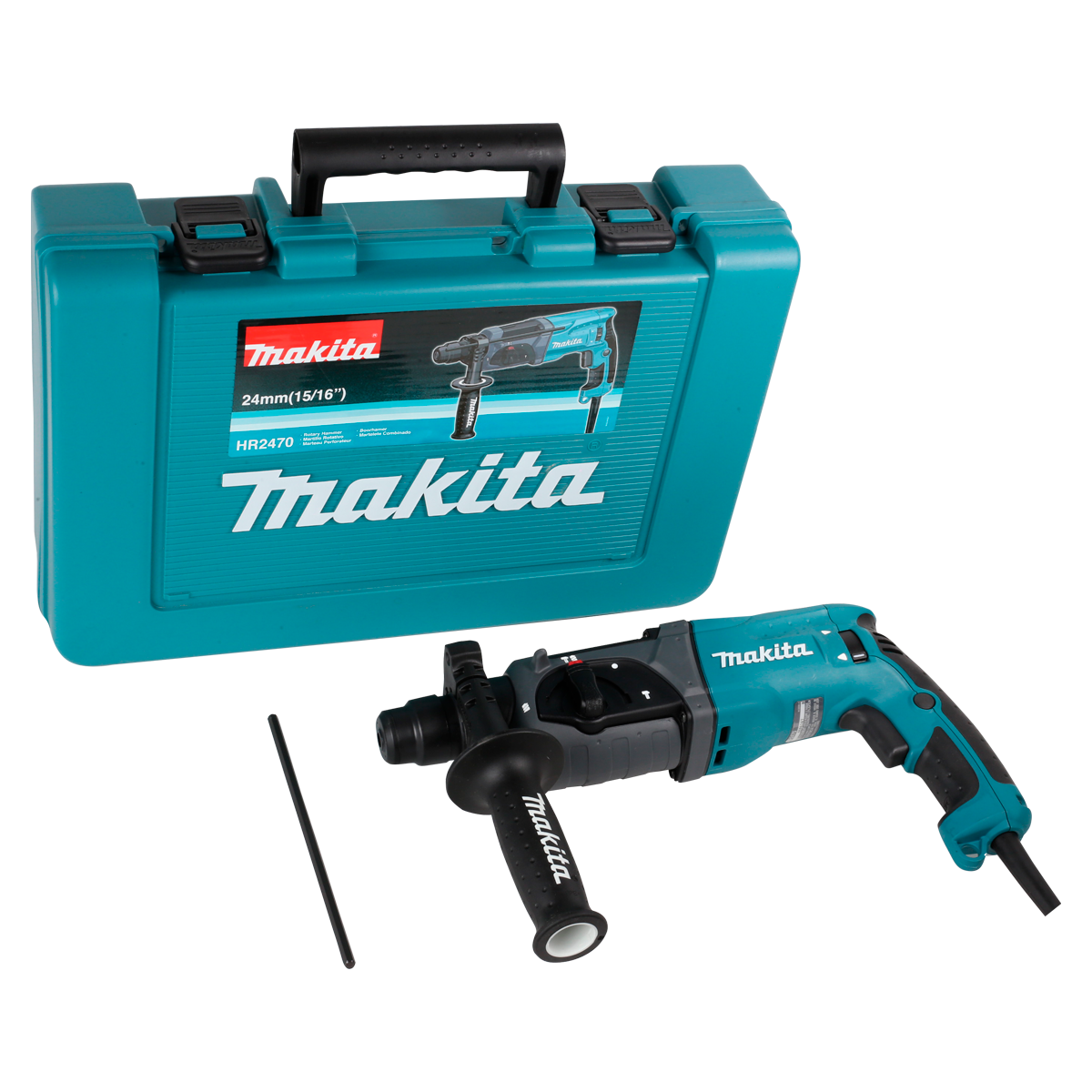 Rotomartillo Sds Plus 780w 2.7j 0-4500ipm Makita Hr2470