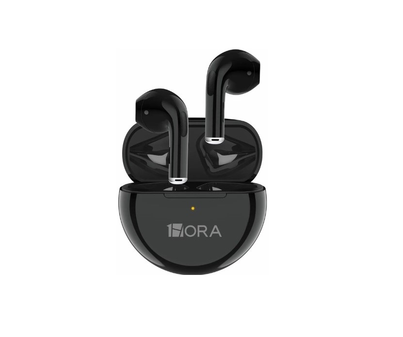 1 Hora Audífonos Bluetooth V5.0 In-ear tws auriculares inalámbricos Negros