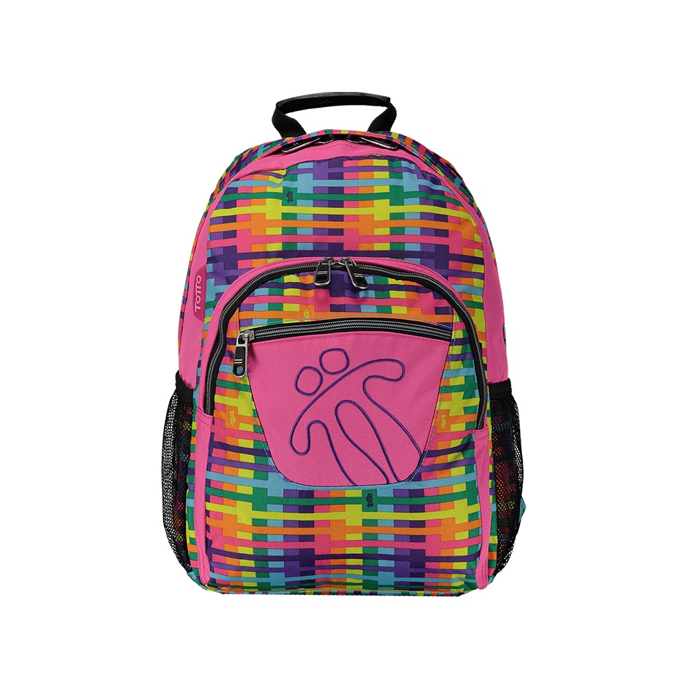 Mochila Totto Unisex Acuarela Escolar 5 Años De Garantía 