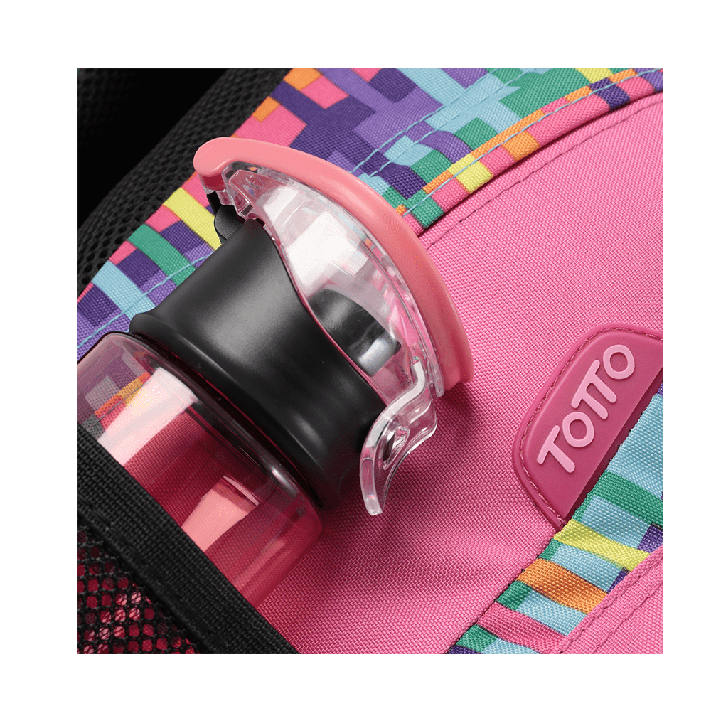 Mochila Totto Unisex Acuarela Escolar 5 Años De Garantía 