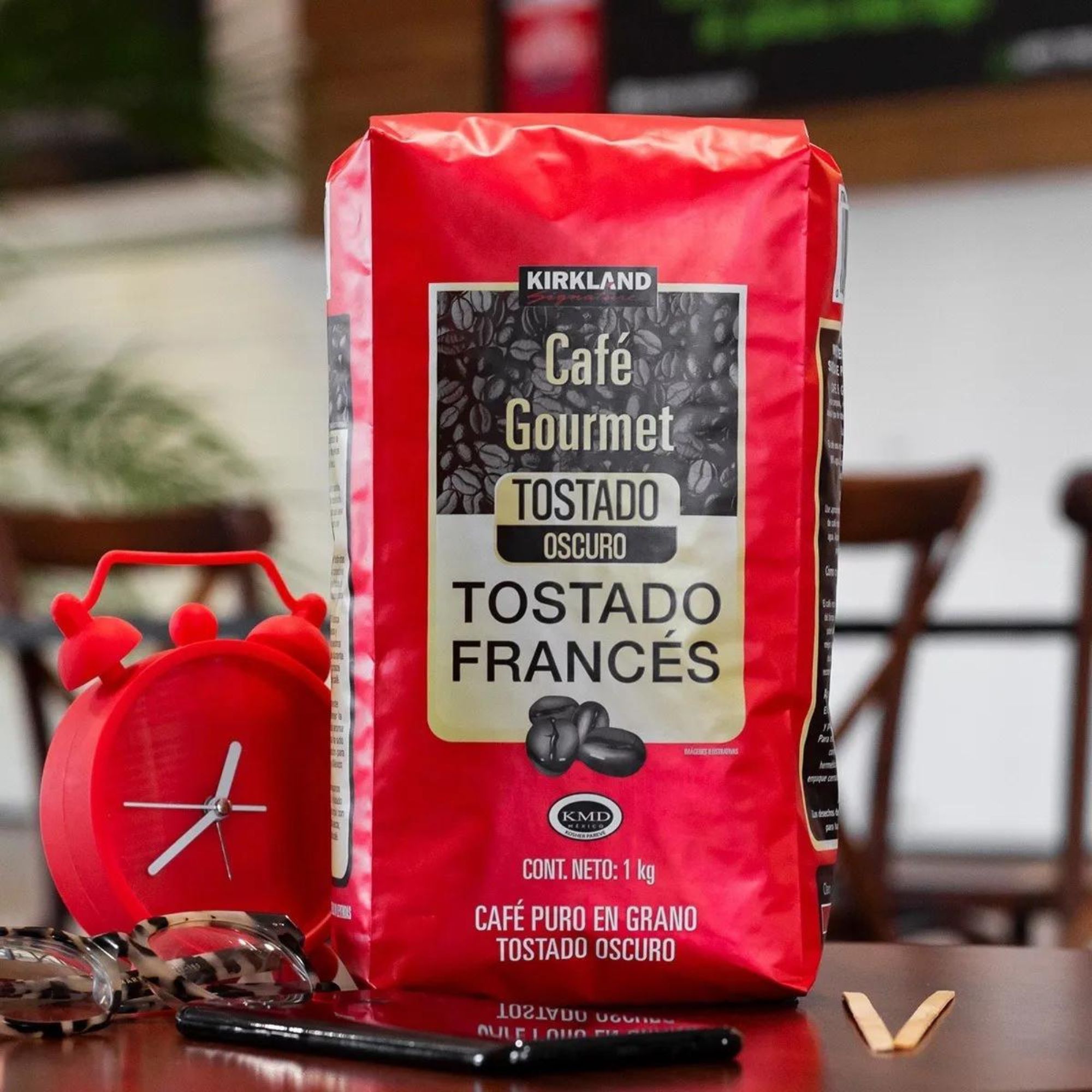 Café En Grano Arabica French Roast 1kg Kirkland