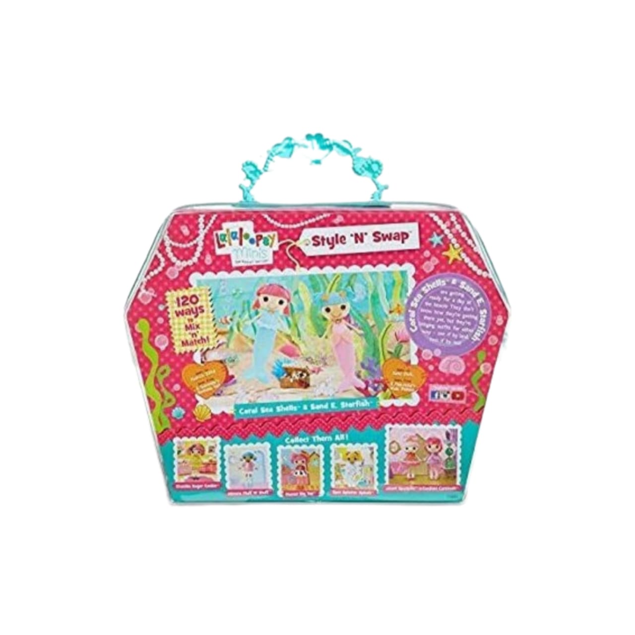 Lalaloopsy Minis Maletin con 2 muñecas y Accesorios Verde