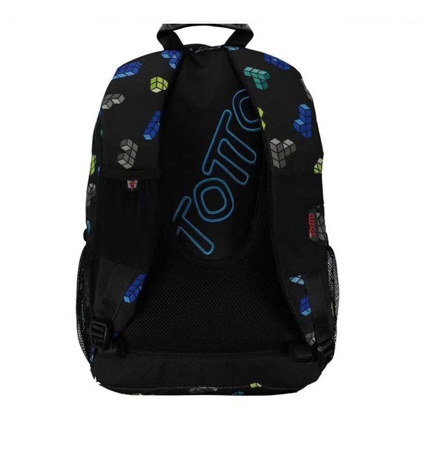 Mochila Totto Unisex Acuarela Escolar 5 Años De Garantía