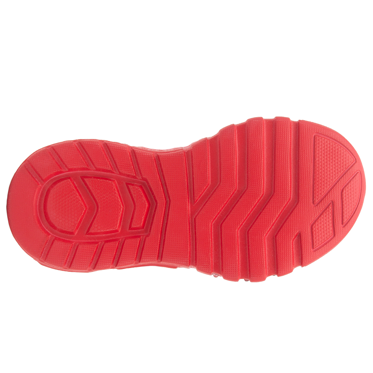 Tenis Con Luces De Impacto Casuales Rojo Ninos 18-21.5