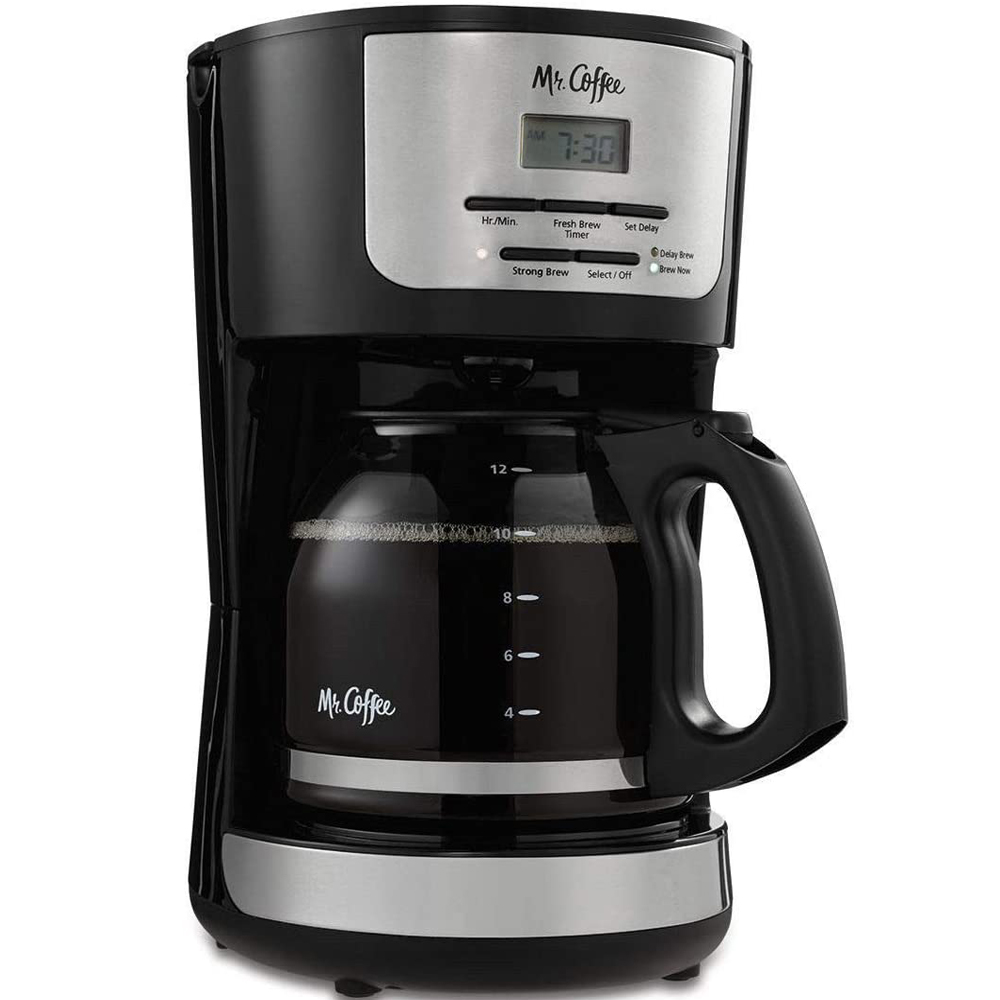 Mr. Coffee FLX Series Cafetera programable de 12 tazas