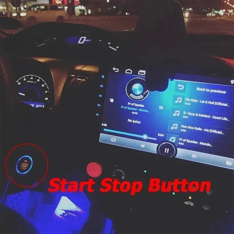 Auto Botón Encendido Arranque Antirobo Start Sin Llave