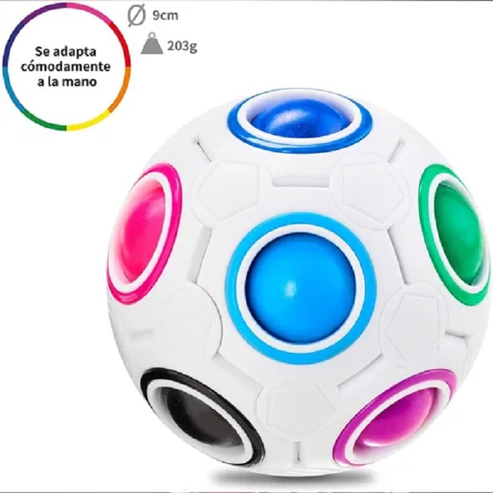 Cubo Rubik, Cubo Mágico Bola Arcoiris