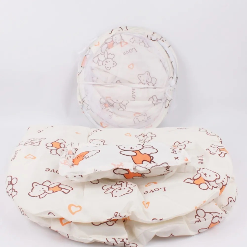 Moises Cuna Para Bebe Mosquitera de Osos