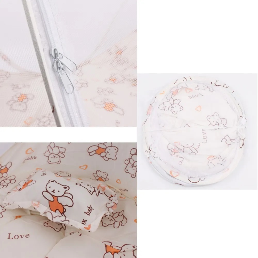 Moises Cuna Para Bebe Mosquitera de Osos