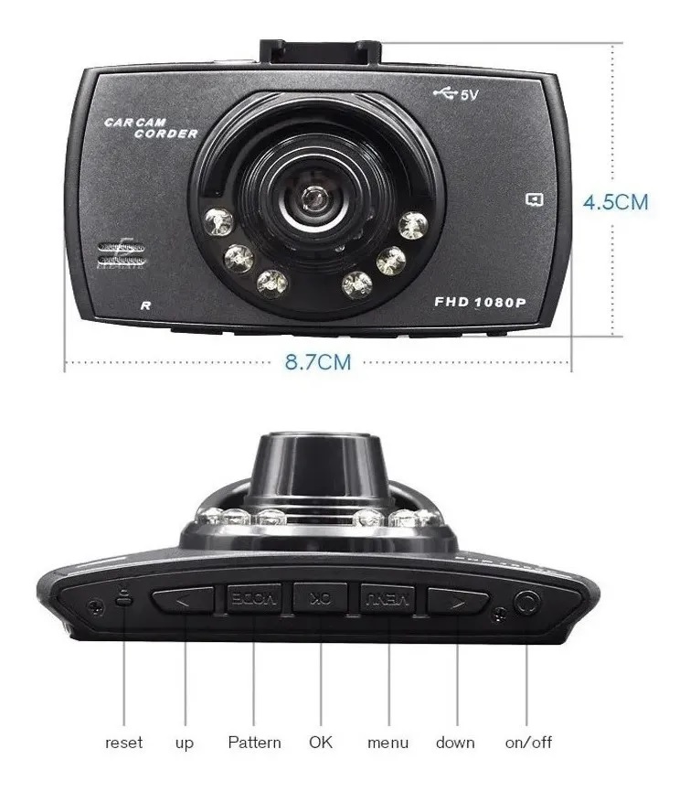 Cámara grabadora de vídeo para Automóvil WEB 30