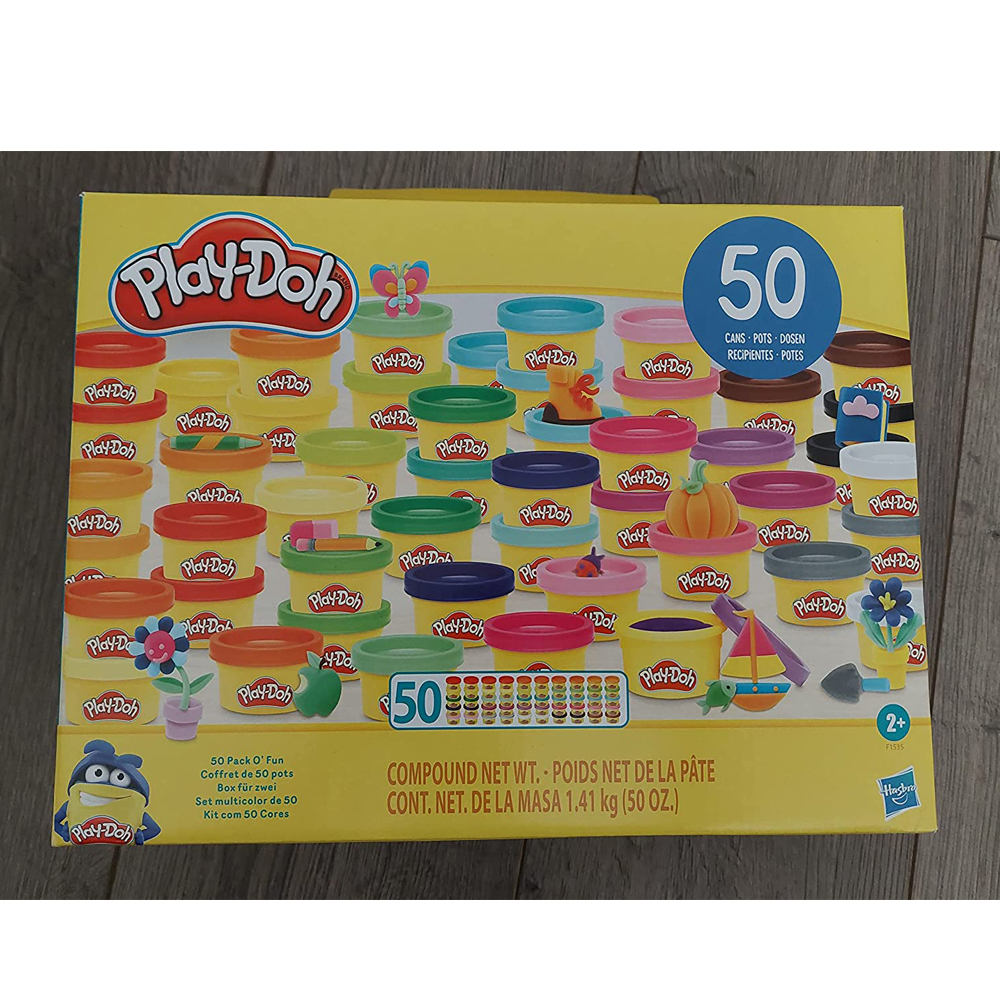Play-Doh Set de 50 Minilatas de Masa para Moldear