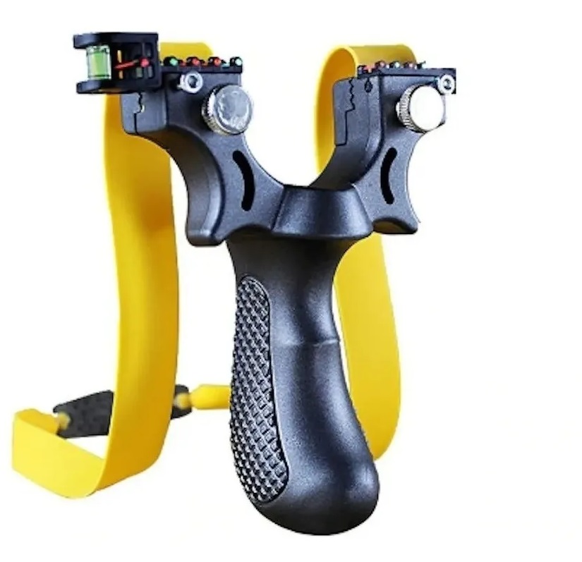 Resortera Profesional De Liga Plana Cacería Con Mira