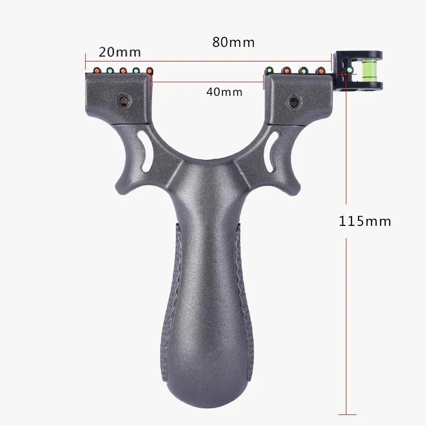 Resortera Profesional De Liga Plana Cacería Con Mira
