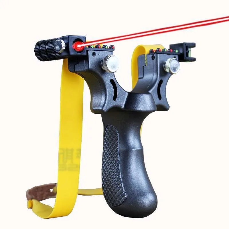 Resortera Profesional De Liga Plana Cacería Con Mira