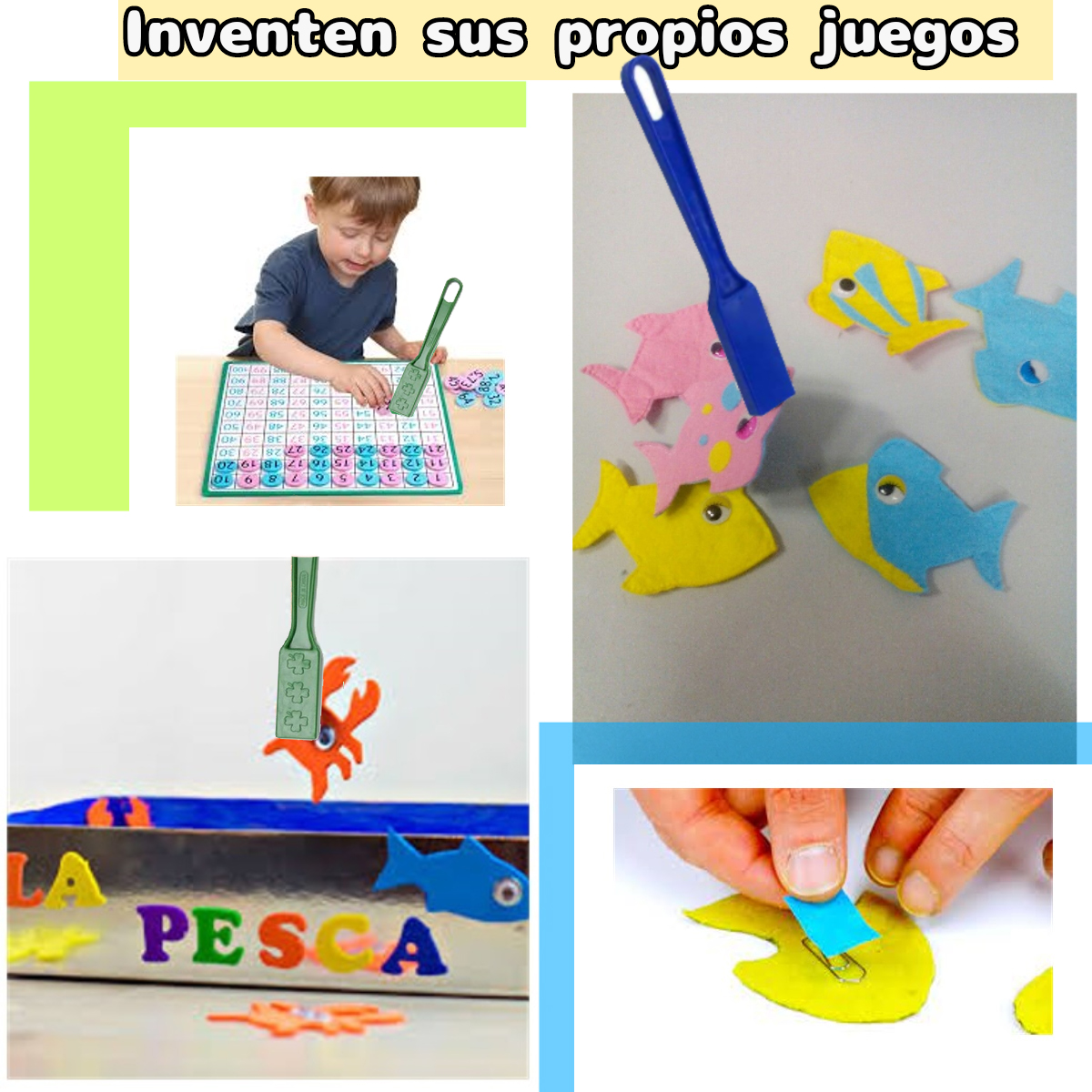 2 Palas Magnéticas con 200 Fichas para Lotería, Bingo o Educación Montessori