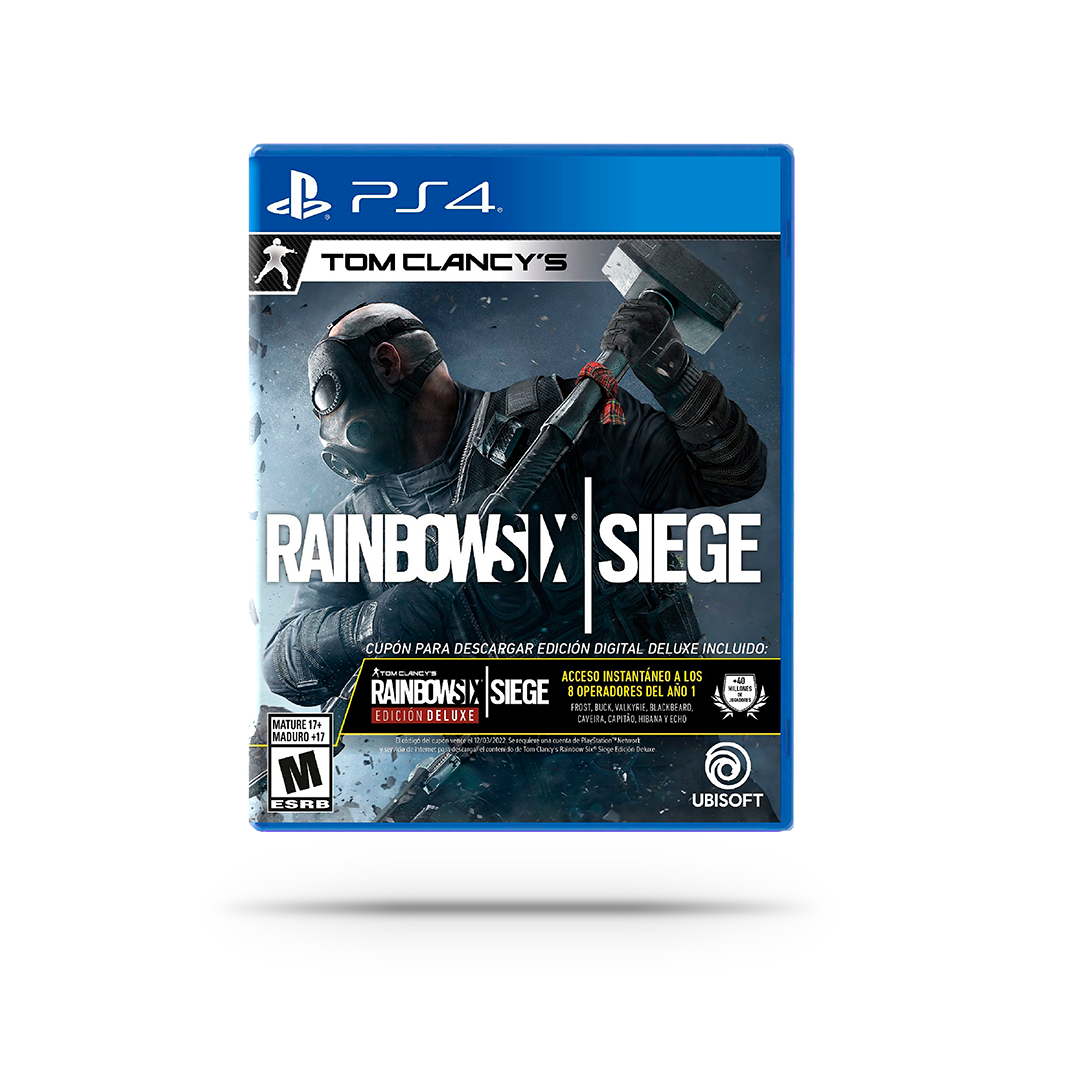 Videojuego - Tom Clancy's Rainbow Six: Siege (PS4)
