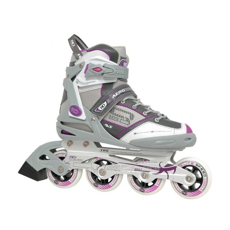 Patines Roller Derby AERIO Q60 White/Grey/Purple