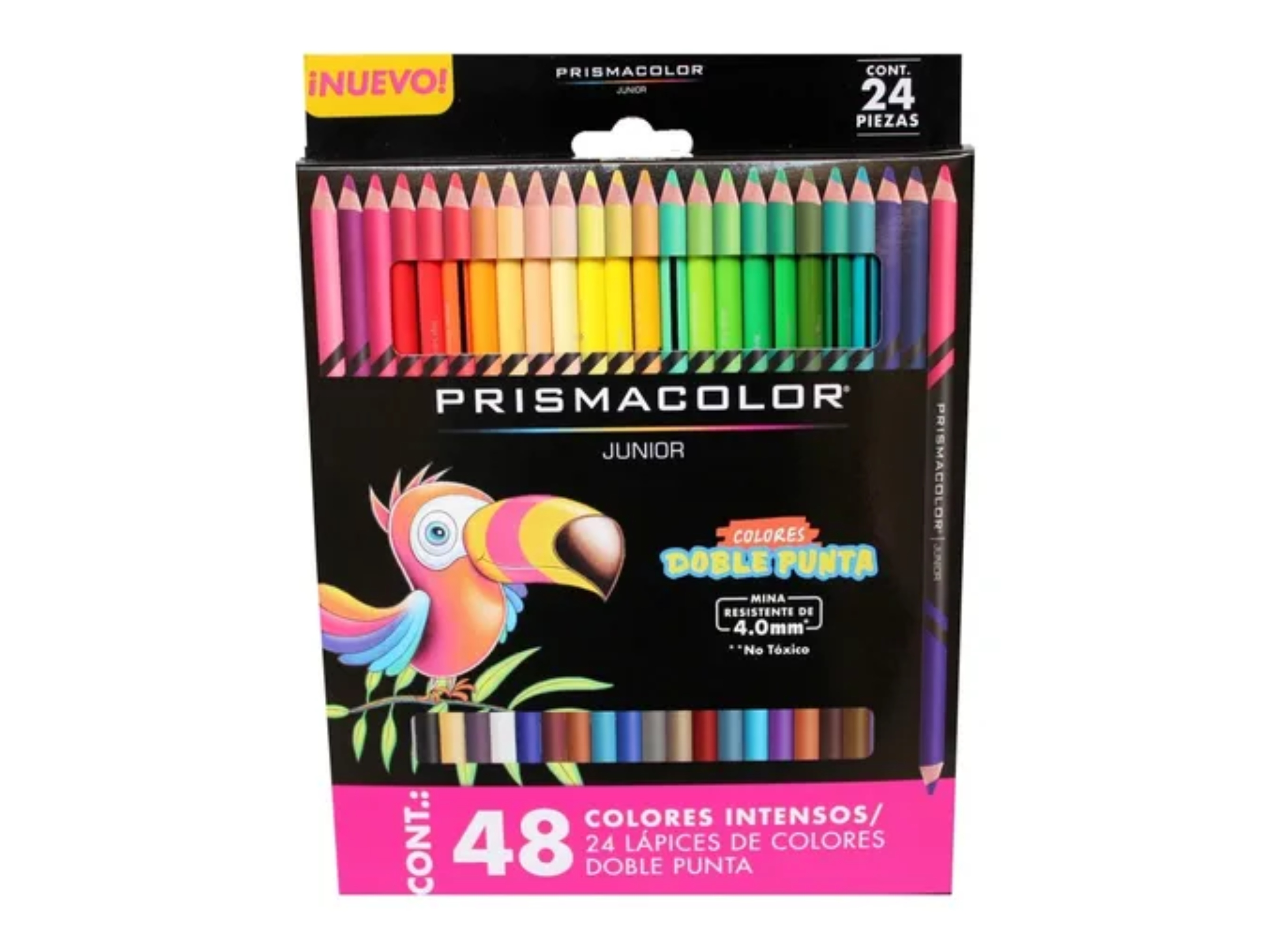 Prisma Color 24 Lápices Doble color (48 Colores) Largos Prismacolor