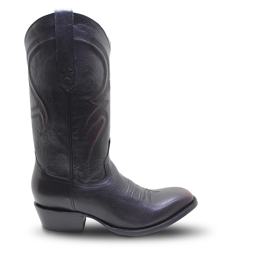 Botas De Piel Estilo Vaquero Tony Lama Tacón Cubano