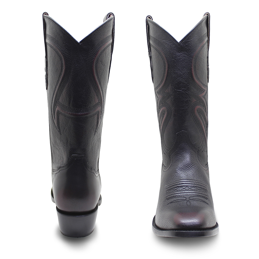 Botas De Piel Estilo Vaquero Tony Lama Tacón Cubano