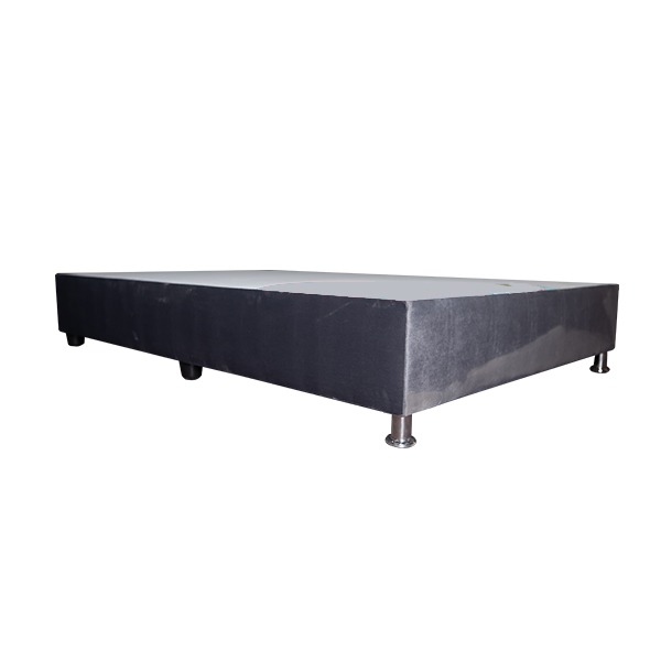 Base de cama tapizada matrimonial con tela de importación de muy buena calidad
