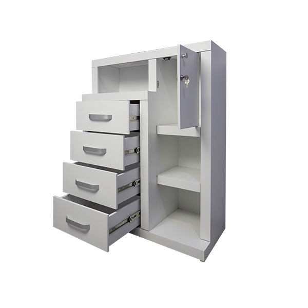 Cajonera mueble organizador con corredera alhajero recámara moderna Anayanzy Envió Gratis