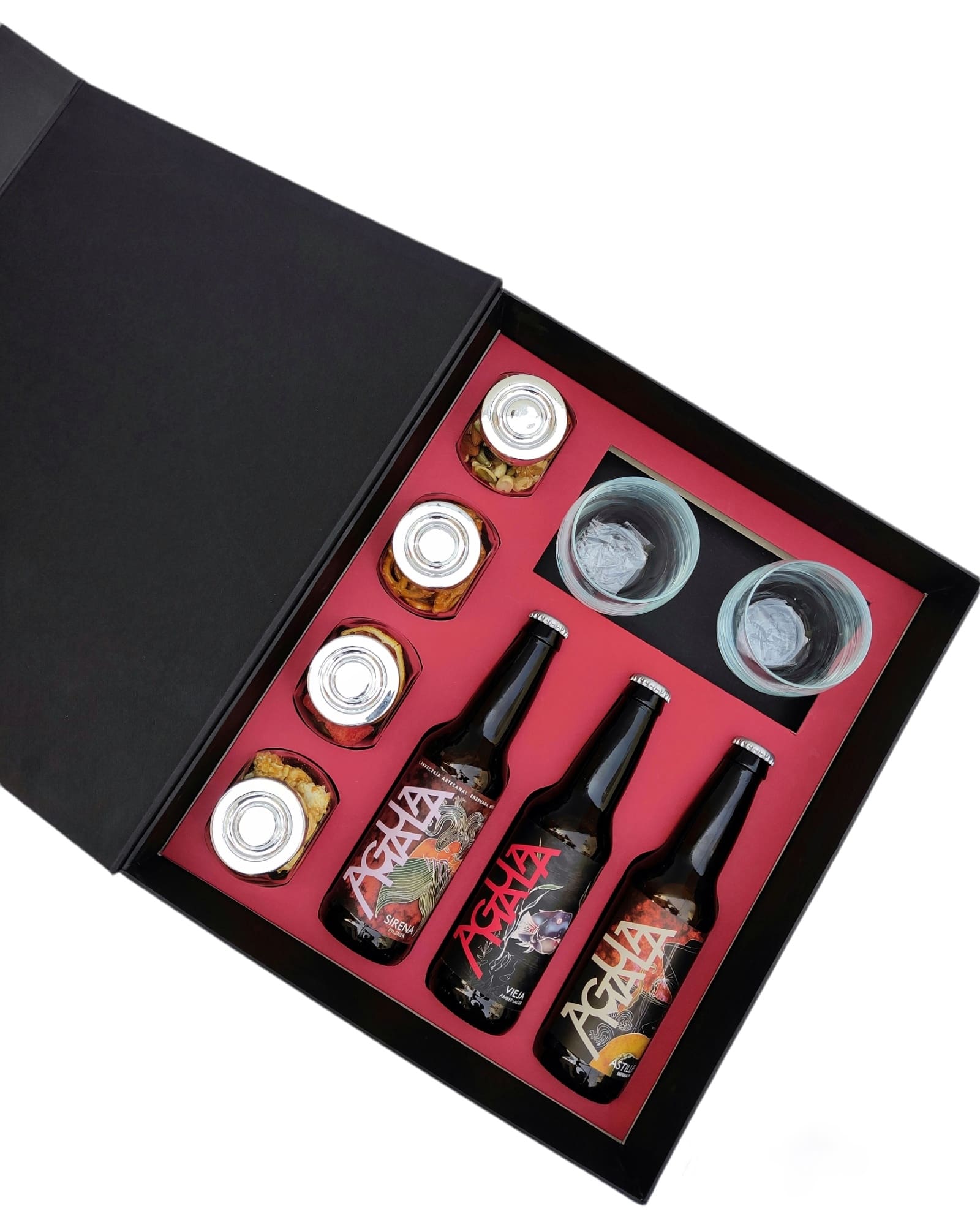 Kit De Cata Cerveza Artesanal Agua Mala Con Maridaje