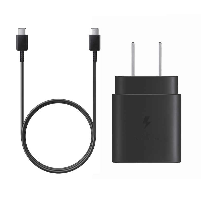 Cargador Carga Rapida 25W + Cable USB-C Samsung